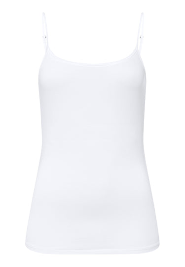 71256 Soft Touch Spaghetti Camisole - 101 White